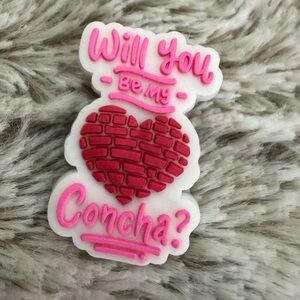 Will you be my Concha? CROCS Jibbitz Shoe Charm 5/$20